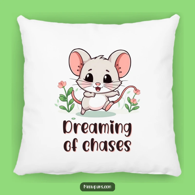 Funny Catnip Mouse Pillow: Comfy Cushion for Cat-Themed Fun