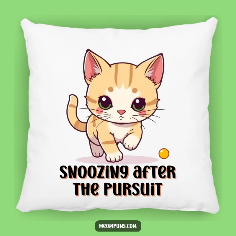 Funny Cat Laser Dot Pillow - Cozy Comfort for Playful Hunters Gift