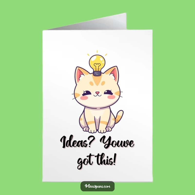 Free Printable Funny Birthday Card: Cat Idea Graphic Downloadable Gift