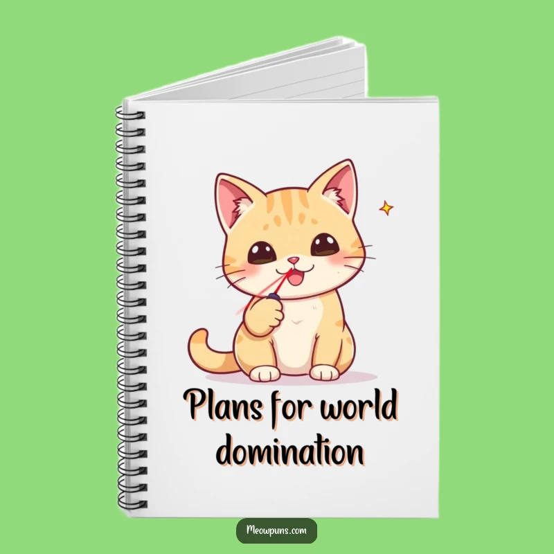 Funny Cat Laser Pointer Notebook: Record Your Triumphant Moments