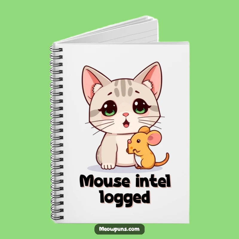Funny Cat Mouse Cheese Notebook: Jot Down Your Surprising Ideas!