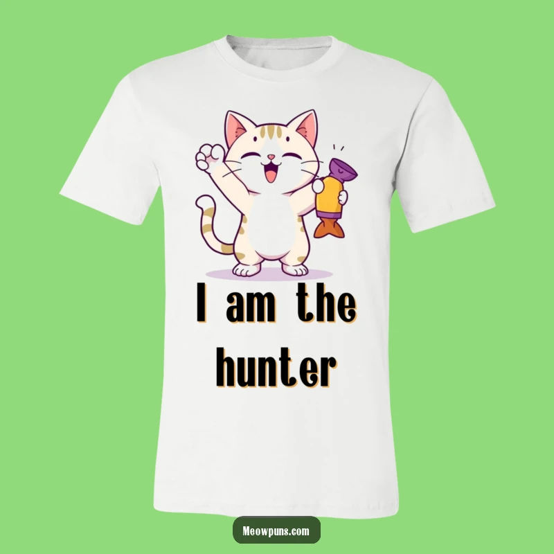 Funny Cat Toy Victor T-Shirt - Celebrate Your Success!